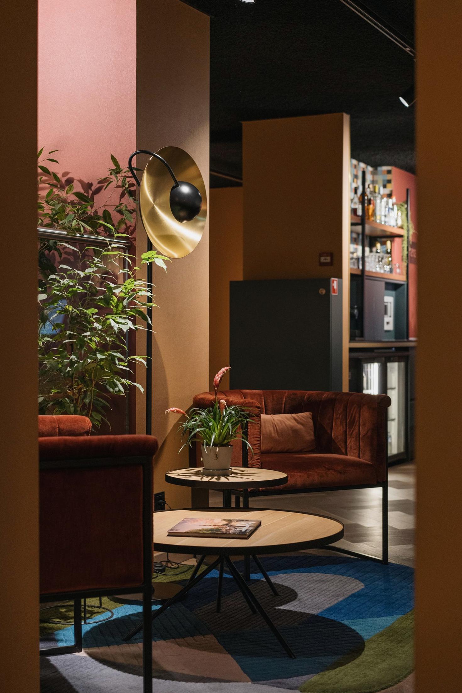 Cozy lounge corner